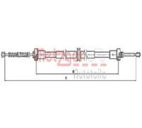 Originale METZGER Cavo Di Freno A Mano 10.6547 Per Renault Smart