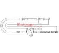 Cavo freno a mano posteriore Dx Freno a tamburo 10.9871 METZGER