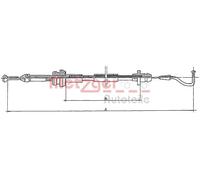 Originale METZGER Cavo Gas 11.087 Per Seat VW