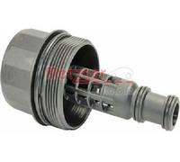 Originale METZGER Coperchio Filtro Olio 2370014 Per Mercedes-Benz