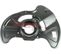 Originale METZGER Disco Freno Spritzblech 6115014 Per Mercedes-Benz