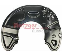 Originale METZGER Disco Freno Spritzblech 6115088 Per Mercedes-Benz