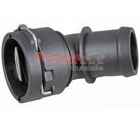 Originale METZGER Flangia Del Refrigerante 4010173 Per Audi Seat Skoda VW
