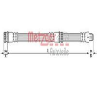 Originale Metzger Flessibile Del Freno 4110266 per Mitsubishi Smart