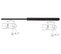 Originale METZGER Gasfeder Motore 2110170 Per Audi
