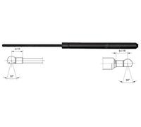 Originale METZGER Gasfeder Per Bagagliaio 2110350 Per Renault