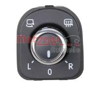 Originale METZGER Interruttore Regolazione Specchio 0916279 Per Seat VW