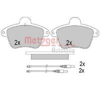 Originale METZGER Kit Pastiglie Freno Freni a Disco 1170575 per Citroën Renault