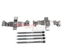 METZGER Kit accessori, pastiglia freno