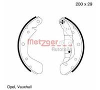 Originale METZGER Set Di Freni MG 563 Per Opel