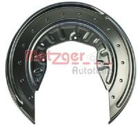 Originale METZGER Spritzblech Disco Freno 6115124 Per VW