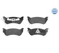 Originale MEYLE Kit Pastiglie Freno a Disco 025 231 8917 / W per Mercedes-Benz