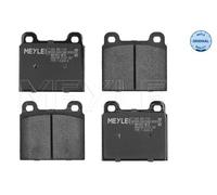 Originale MEYLE Kit Pastiglie Freno Freni a Disco 025 200 1118 per VW