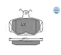Originale MEYLE Kit Pastiglie Freno Freni a Disco 025 209 8113 per Ford