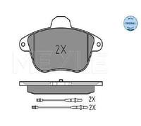 MEYLE 025 215 0417/W Kit pastiglie freni