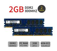 Originale Nanya 8GB 4GB 2GB DDR2 800Mhz PC2-6400U DIMM Desktop Memoria SDRAM IT