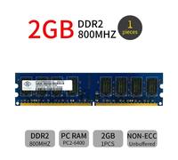 Originale Nanya 8GB 4GB 2GB DDR2 800Mhz PC2-6400U DIMM Desktop Memoria SDRAM IT