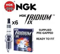 Originale NGK Iridium Candele X 6 - BKR9EIX / Azione Codice 2669