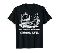 Originale Norwegian Cruise Line Drakkar Viking Dragon Ship Maglietta