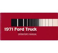Originale NOS 1971 Ford F100 F250 F350 Owners Manuale Pickup Camion Guida Utente