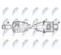NTY Semiasse NPW-HD-083 Anteriore Destro per Honda Civic VIII Hatchback 2.2 CTDI
