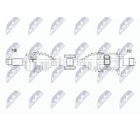 Semiasse Assale posteriore Dx NPW-BM-105 NTY per MINI MINI COUNTRYMAN