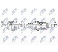 NTY Semiasse anteriore destro NPW-ME-154 per Mercedes-Benz GLC X253 220 D 4MATIC