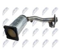 NTY Catalizzatore KAT-PE-001 con componenti compatibili per Peugeot 206 CC 2D 1.6 16V