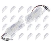 Luce targa bilaterale per MERCEDES-BENZ