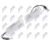 Luce targa bilaterale per MERCEDES-BENZ