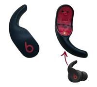 Originale OEM Beats Fit Pro Wingtips Ricambi Gancio Orecchio Gomma Dx Nero Rosso