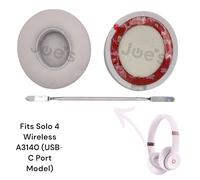 Originale OEM Beats Solo 4 Orecchio Pastiglie per A3140 ( Usb-C ) Cuscini Giallo