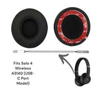 Originale OEM Beats Solo 4 Orecchio Pastiglie per A3140 ( Usb-C ) Cuscini Giallo