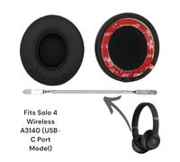 Originale OEM Beats Solo 4 Orecchio Pastiglie per A3140 ( Usb-C ) Cuscini Giallo