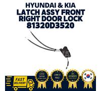 ORIGINALE OEM Hyundai Kia Latch Assy serratura porta anteriore destra 81320D3520