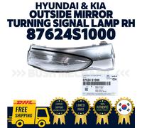 ORIGINALE OEM Hyundai Specchietto Esterno Segnale di Girata Lampada RH 87624S...