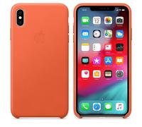 Originale/Originale Apple IPHONE XS Max Custodia IN Pelle - Tramonto Arancione -