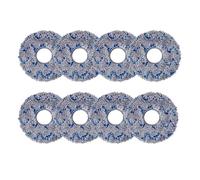 Originale Panni for mocio, compatibili con Ecovacs Deebot X1 / X2 omni / T30 Pro omni / T10 / T20 omni / T30s combo Parti per aspirapolvere(8 pcs)