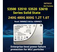 Originale per Intel MLC SSD DC 2,5" SATA S3510 S3610 120G 480G 800G 1.2T 1.6T SSD per server di livello aziendale