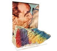 ORIGINALE Pietra del Muro di Berlino | pezzo autentico con certificato di autenticità | fatto a mano direttamente dalla manifattura di Berlino