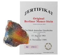 ORIGINALE Pietra del Muro di Berlino | pezzo autentico con certificato di autenticità | fatto a mano direttamente dalla manifattura di Berlino