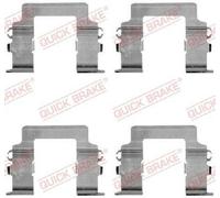 Originale QUICK BRAKE Set Accessori Pastiglia Freno a Disco 109-1161 per Hyundai