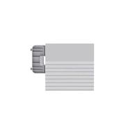 Originale Rampa for attraversamento porte, compatibile con Roborock S8 / S7 / Q7 / Q8 / Q Revo / S6 / S5max / S7 Maxv Parti per aspirapolvere(Standart Extension)
