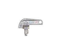 Originale Roto Chiave a Bussola per Tornelli Standard, Argento, 4,3 x 2 x 3
