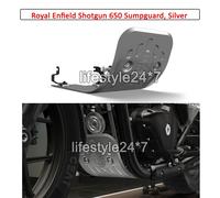 Originale Royal Enfield "Aluminium Sump Guard Sumpguard, Silver" per fucile 650