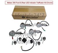 Originale Royal Enfield "Front & Rear LED Trafficator Kit Silver" per Meteor 350