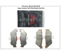 Originale Royal Enfield Fucile 650 Anteriore & Retro Disco Pastiglia Freno Kit