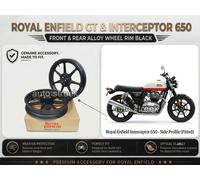 Originale Royal Enfield Gt & Interceptor 650 Anteriore & Retro Lega Ruota Rim