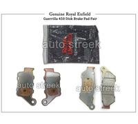 Originale Royal Enfield Guerrilla 450 Anteriore & Retro Disco Pastiglia Freno