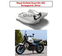 Originale Royal Enfield Guerrilla 450 "Sump guard Sumpguard Silver"